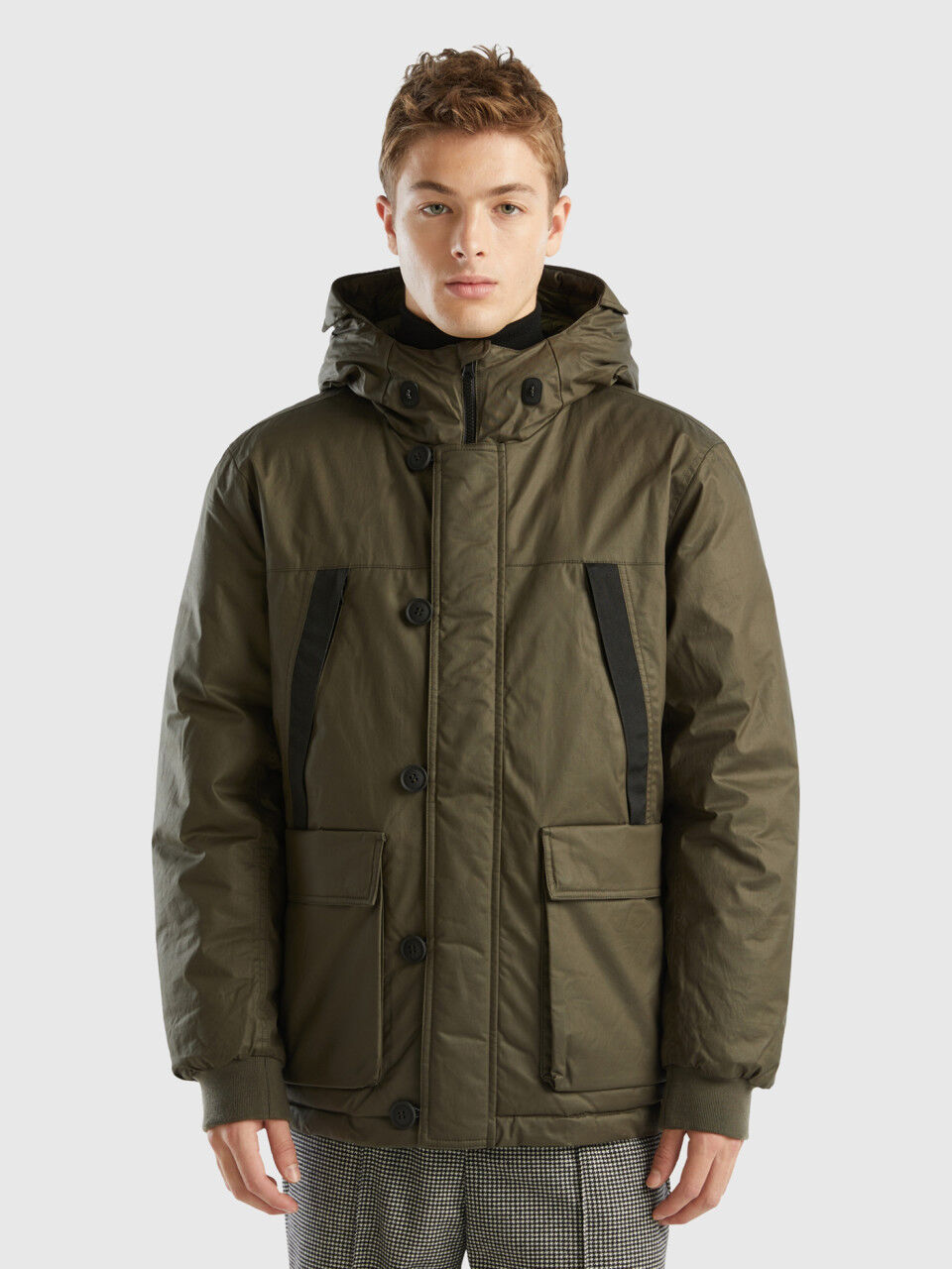 Mens 2025 short parka