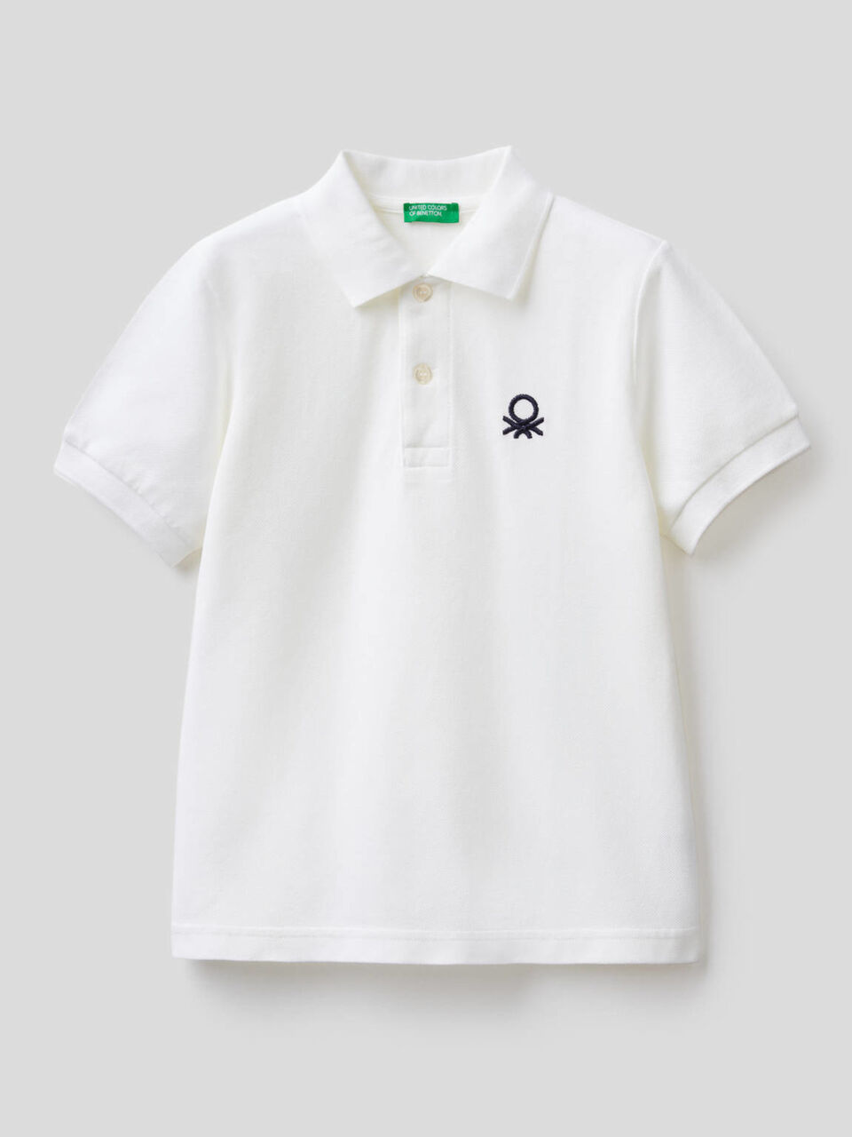 Polo with vintage logo image number 1