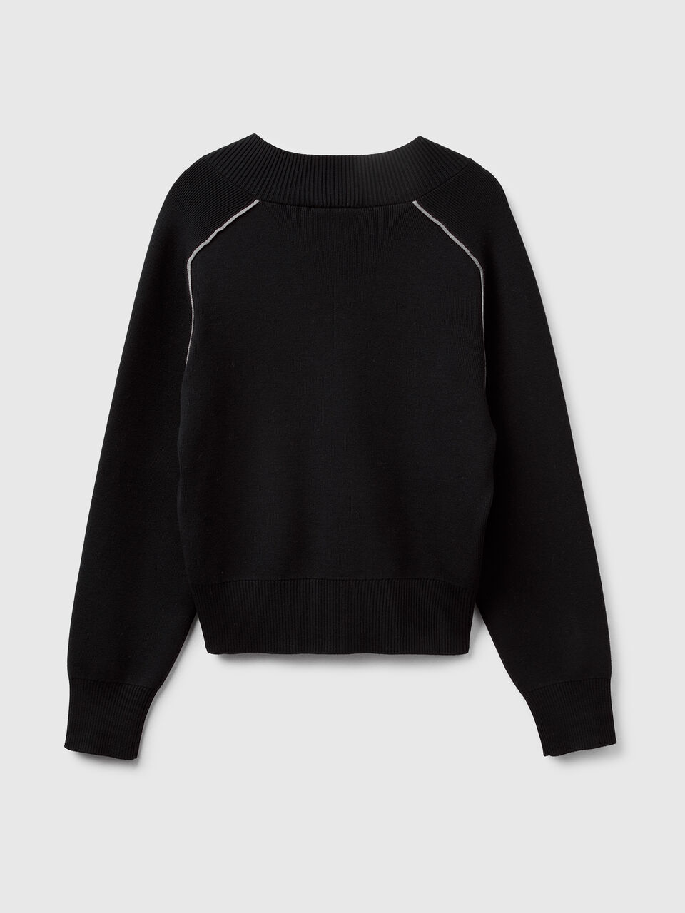 V NECK SWEATER L/S Women image number null