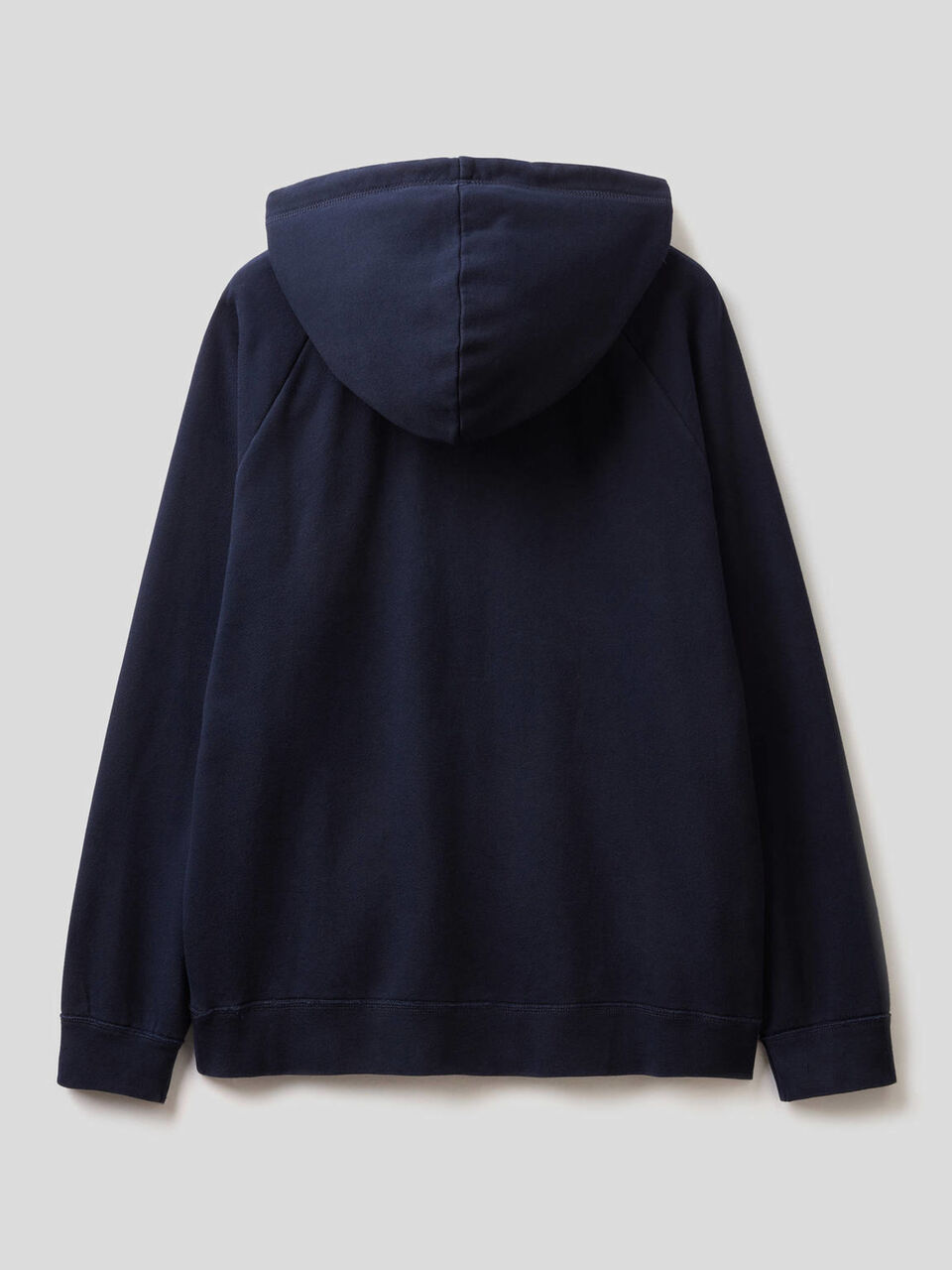 Sweatshirt with hood and jean insert image number 2