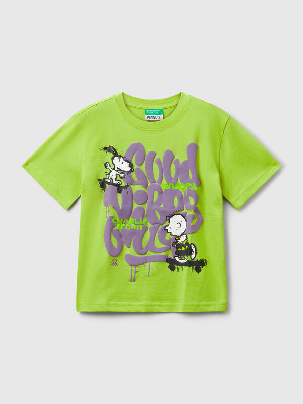 Regular fit t-shirt with ©Peanuts print  Junior Boy