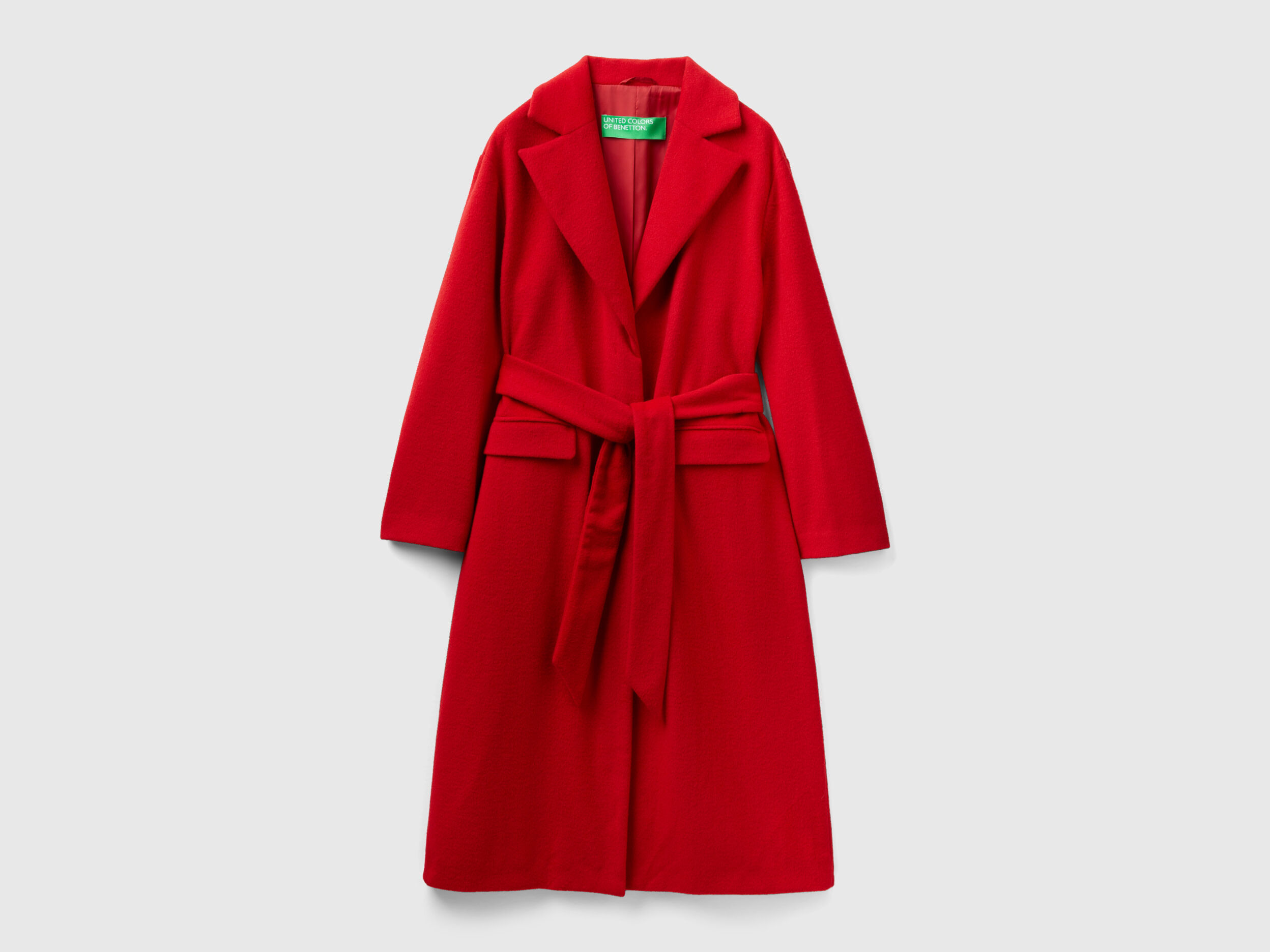 United colors of hot sale benetton wool coat
