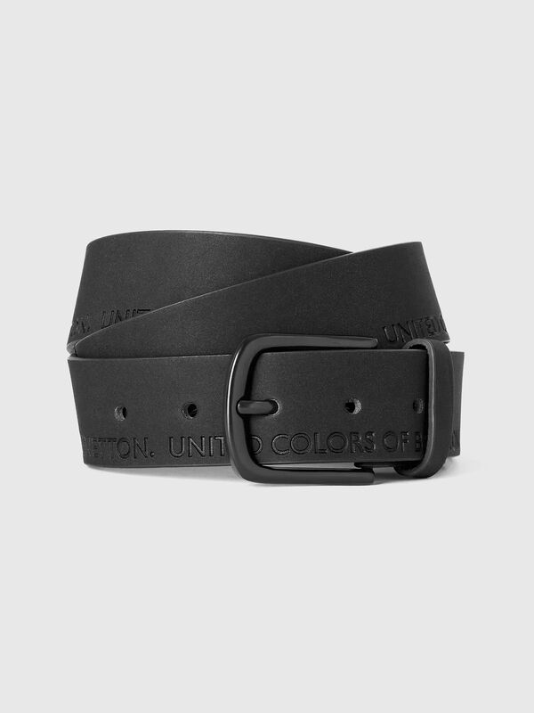 Belt with logo Men