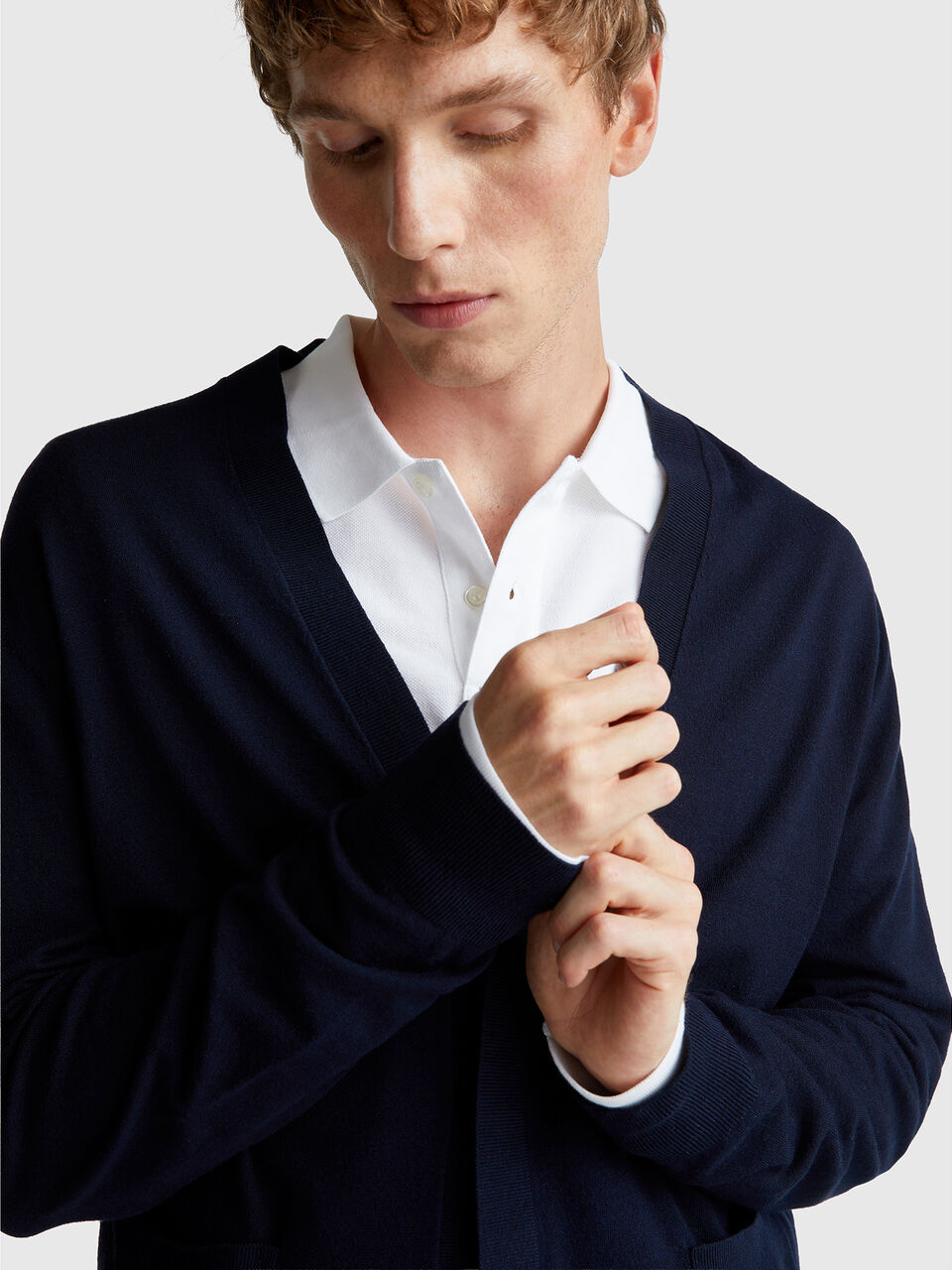 L/S CARDIGAN Men image number null