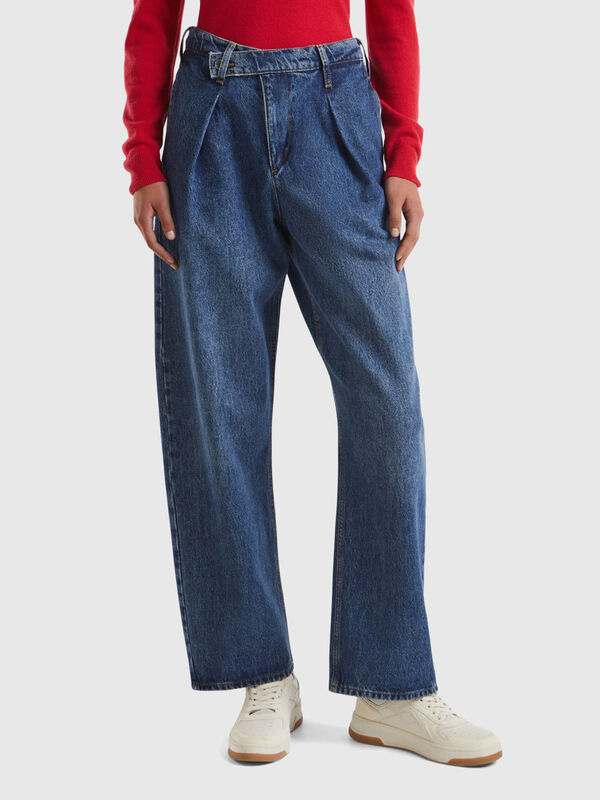 Oversized fit jeans Women