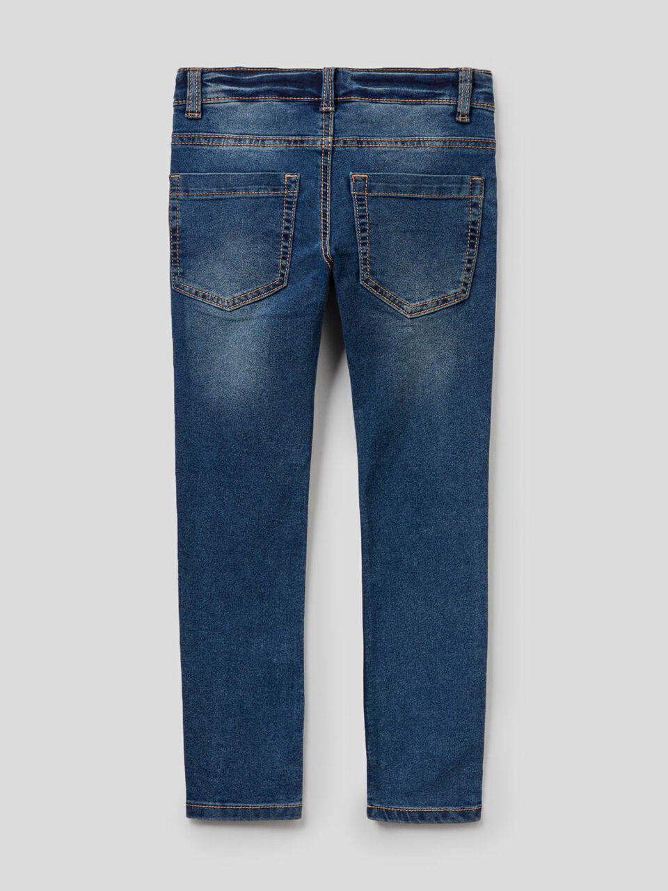 Vintage look skinny fit jeans image number null