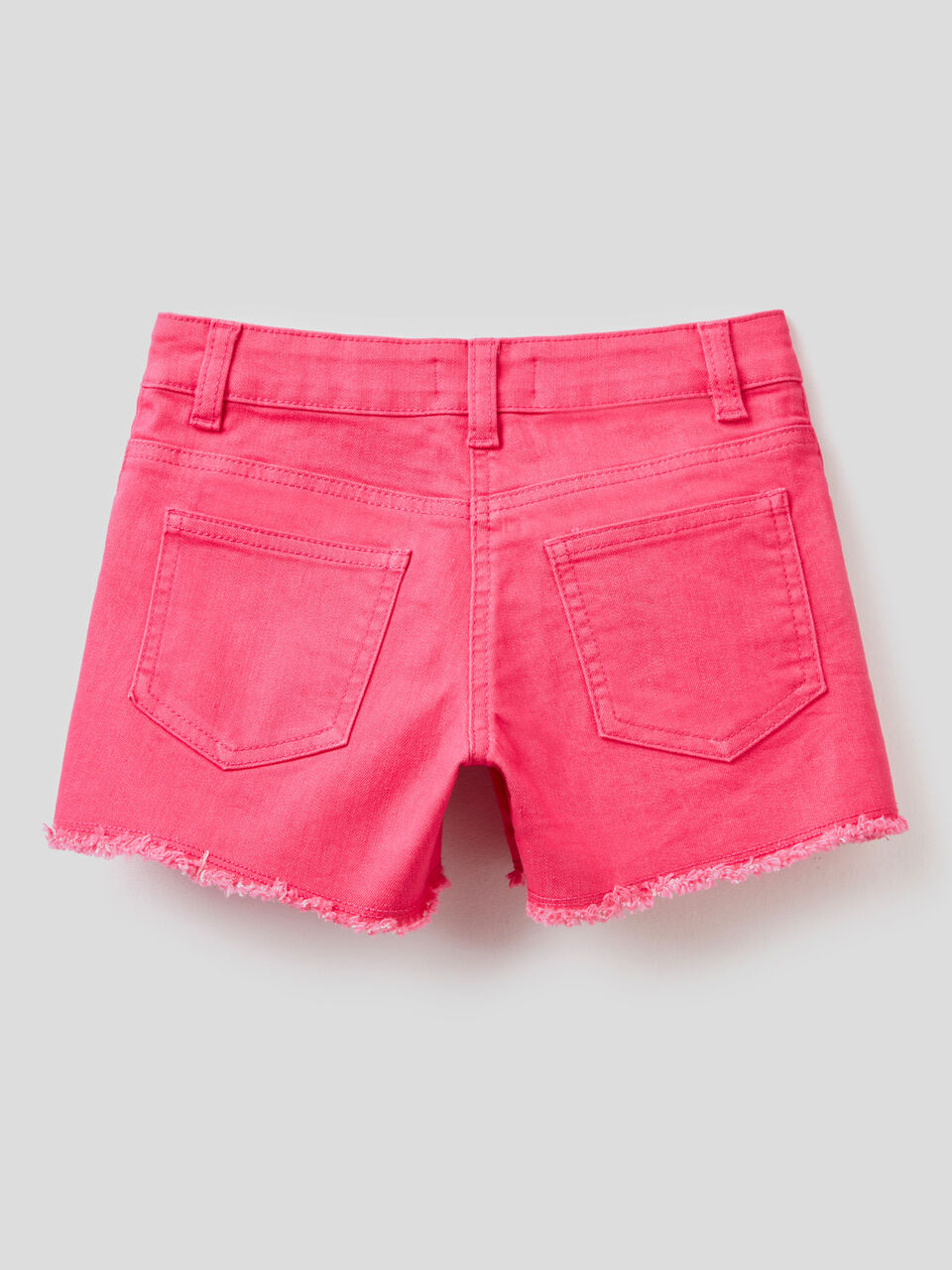 Shorts in stretch cotton blend image number 2