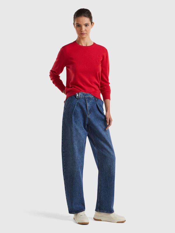 Oversized fit jeans Women