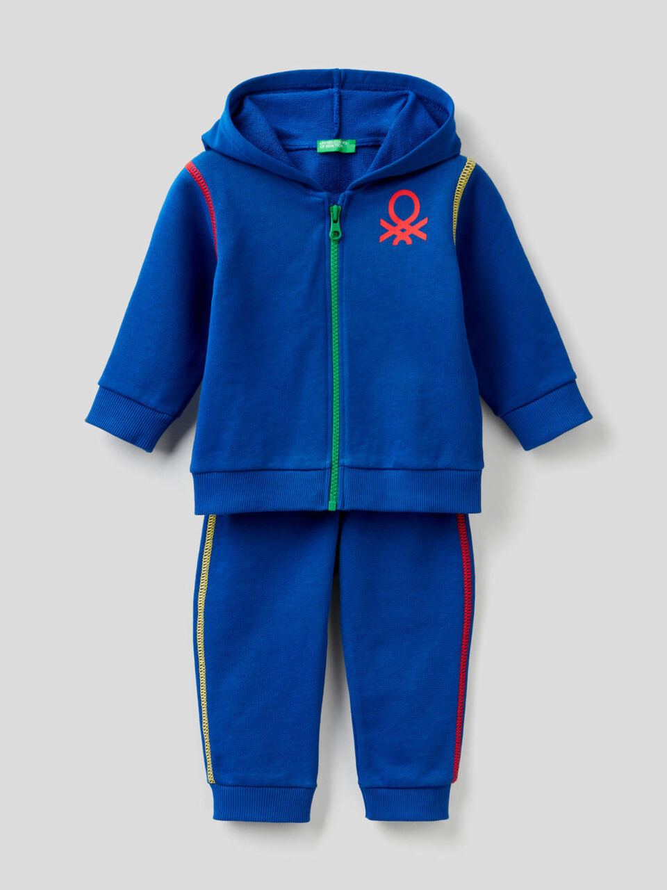 Sweat tracksuit in organic cotton image number 1