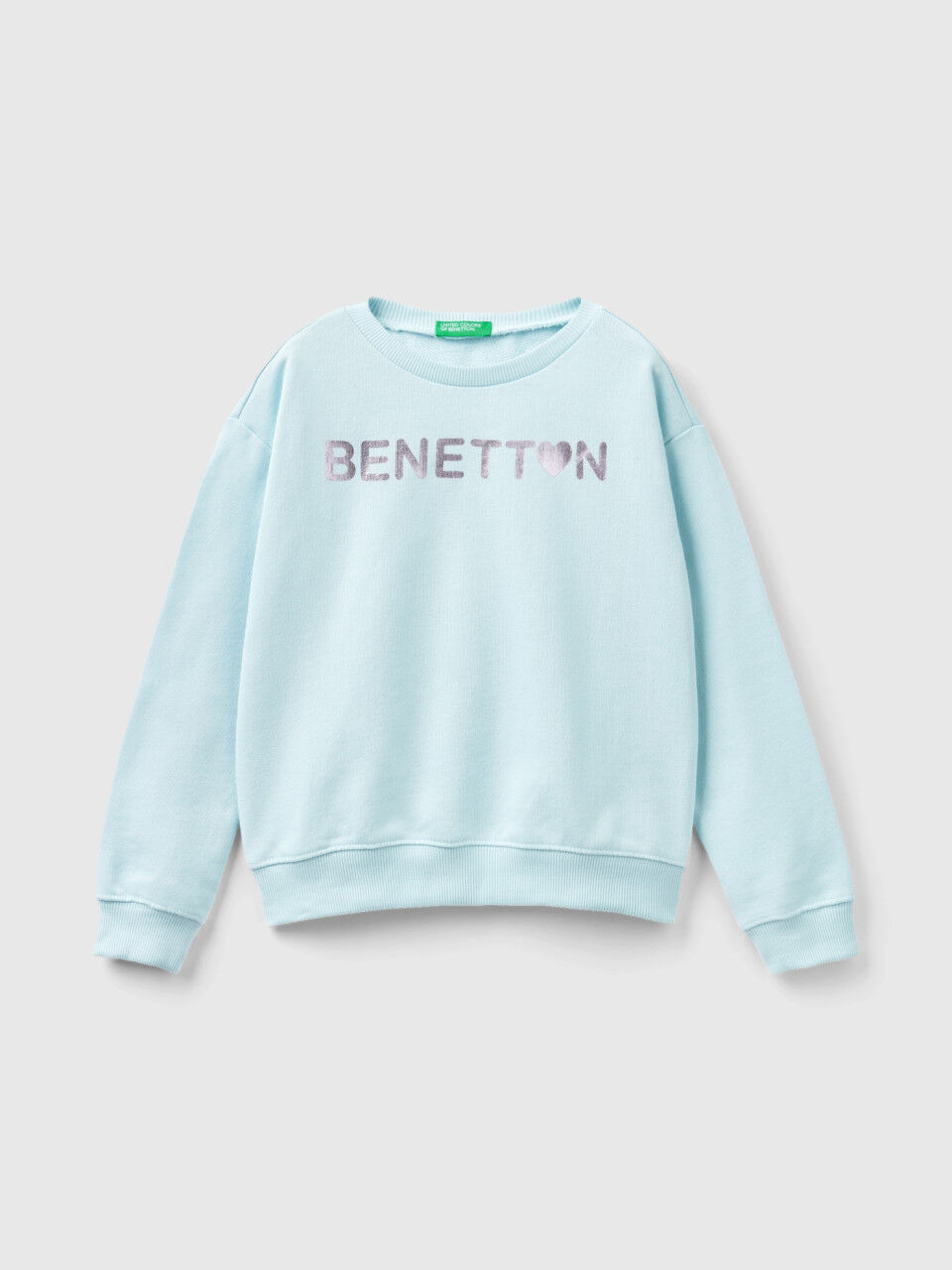 Junior Girls Sweatshirts without hood Collection 2023 Benetton