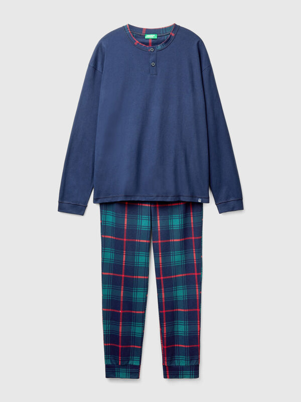 Pyjamas in warm cotton Men