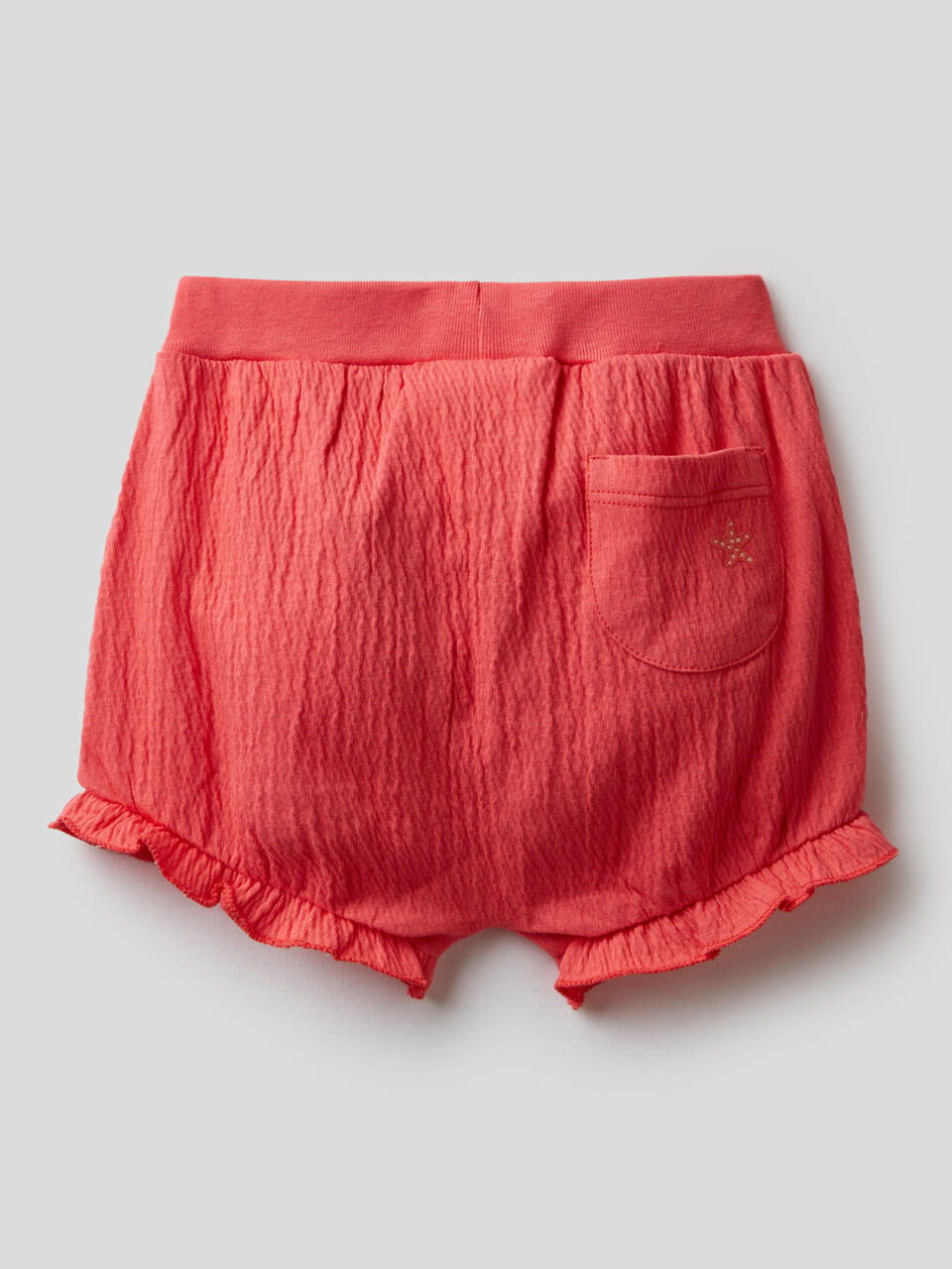 Shorts with trim and embroidery image number 2