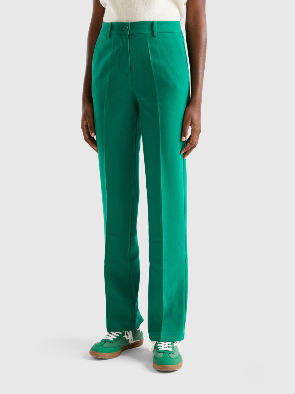 Buy UNITED COLORS OF BENETTON Printed Polyester Slim Fit Boys Trousers |  Shoppers Stop