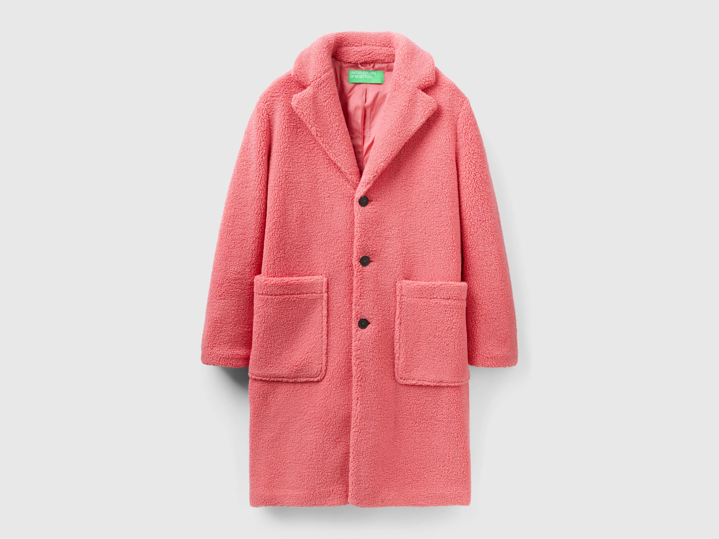 United colors of benetton wool coat new arrivals