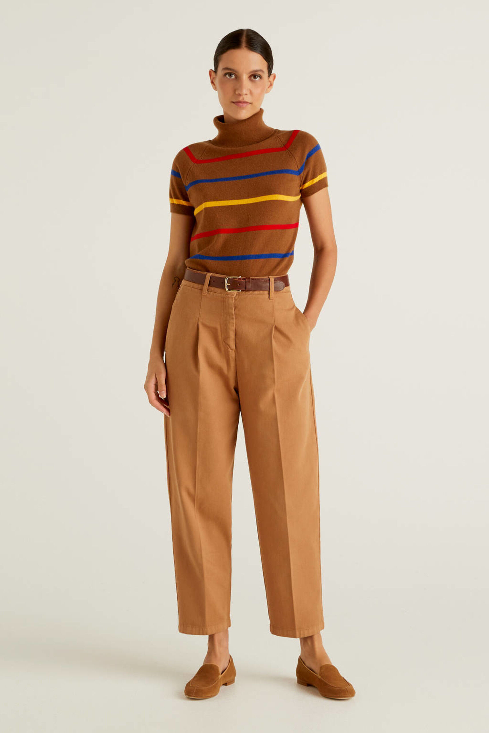 slouchy trousers