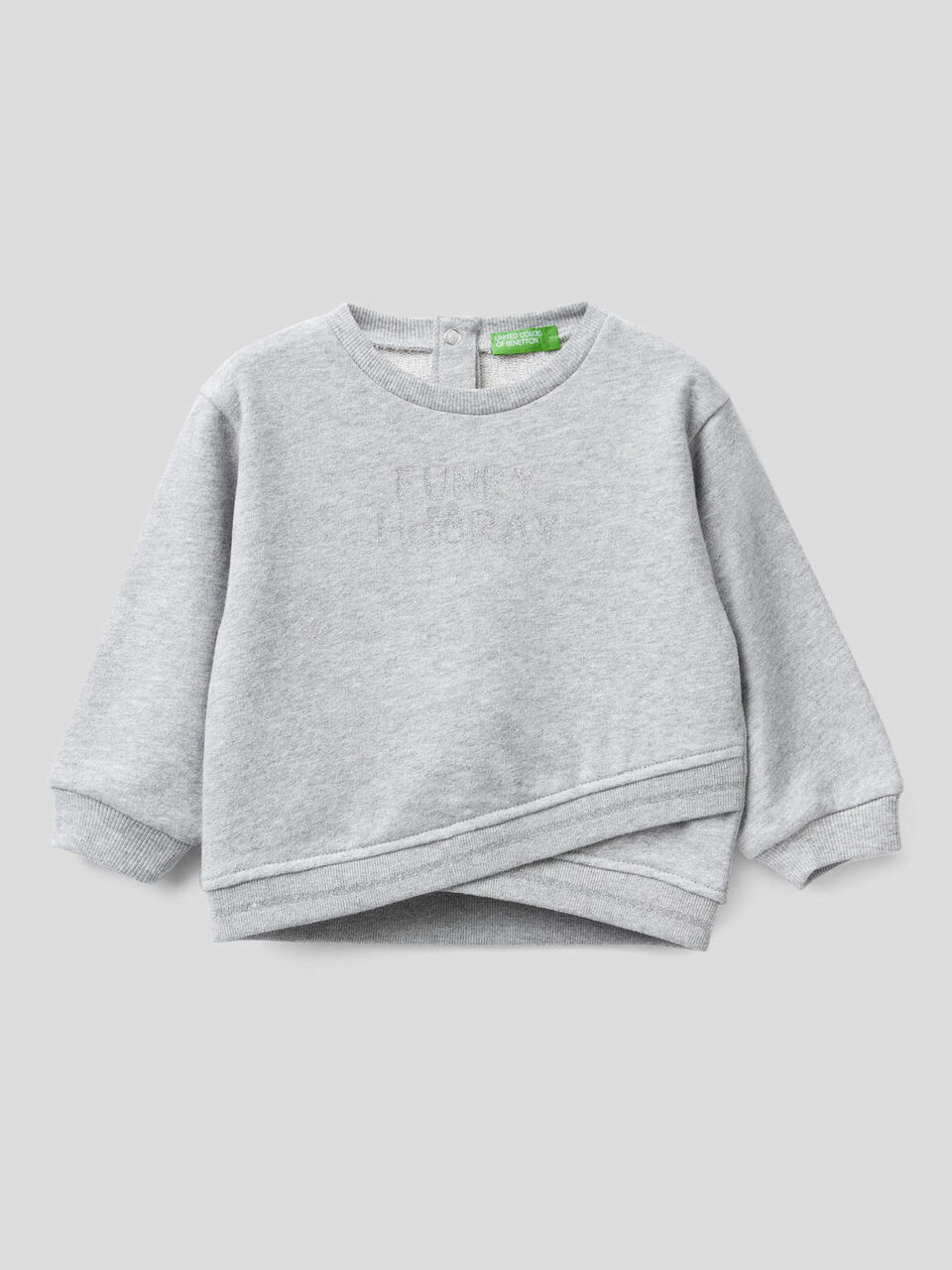 Sweatshirt with crisscross detail image number 1