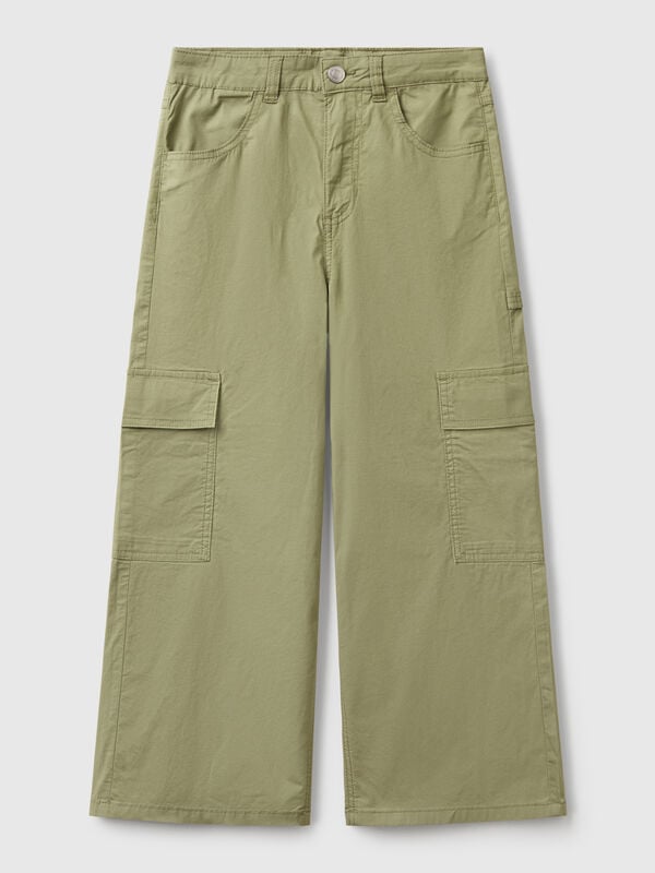 Wide fit cargo trousers Junior Girl