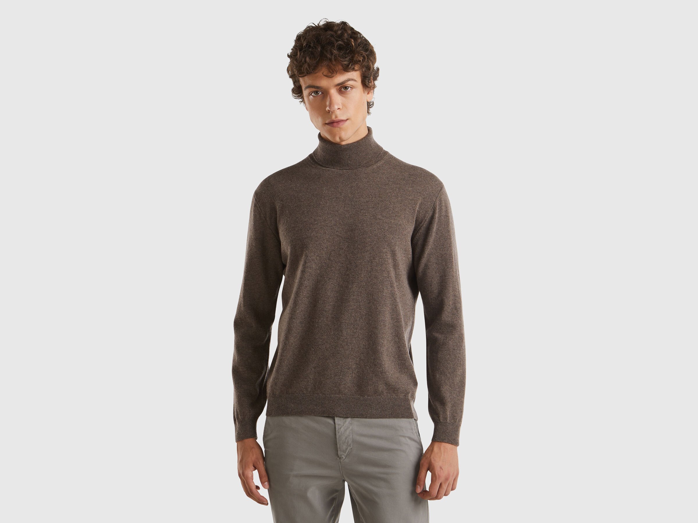 TURTLE NECK SWEATER Men image number 1