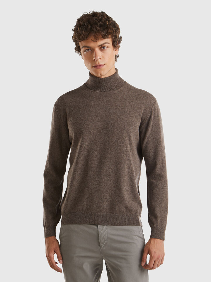 TURTLE NECK SWEATER Men image number 1