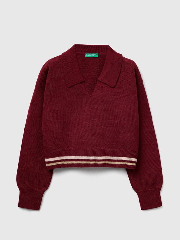 Knit polo Junior Girl