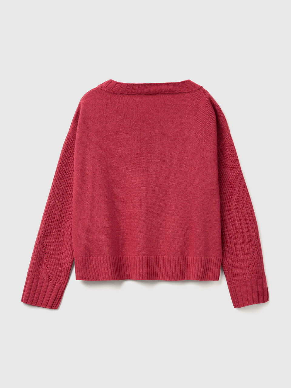 V NECK SWEATER L/S Women image number null