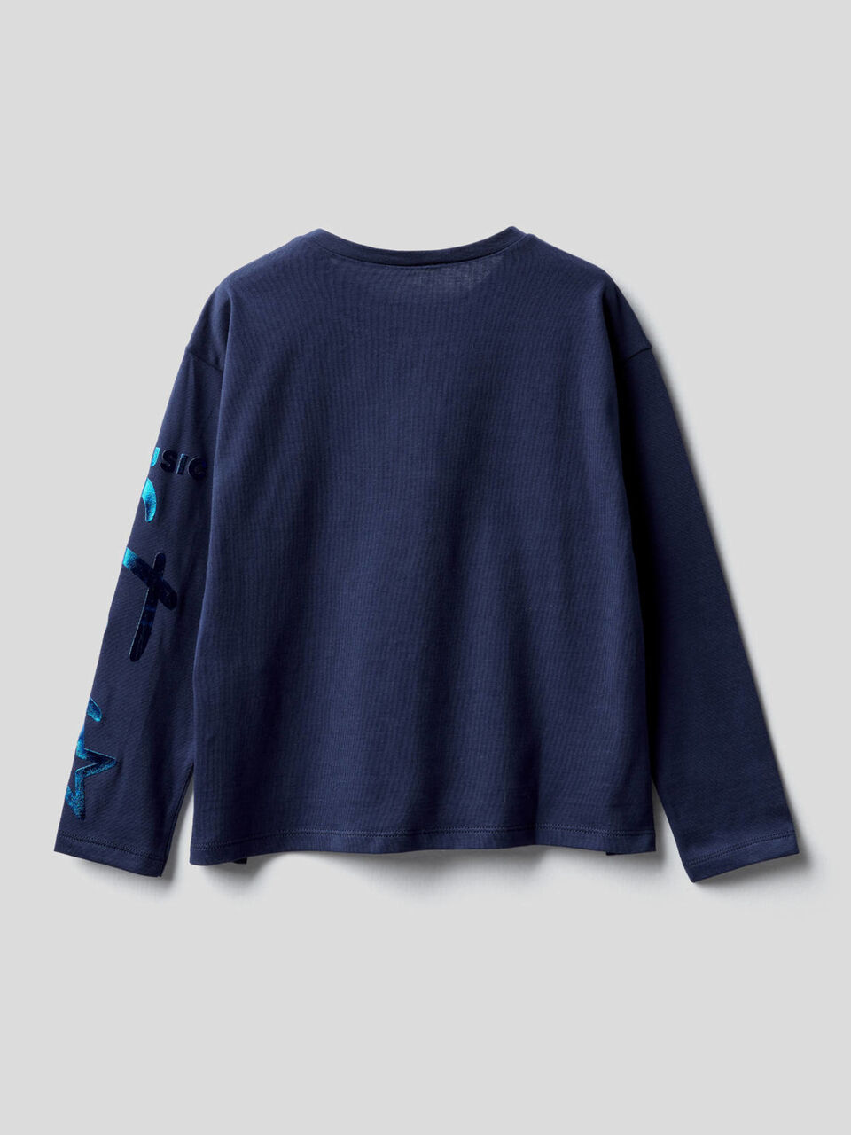 Long sleeve 100% cotton t-shirt image number 2