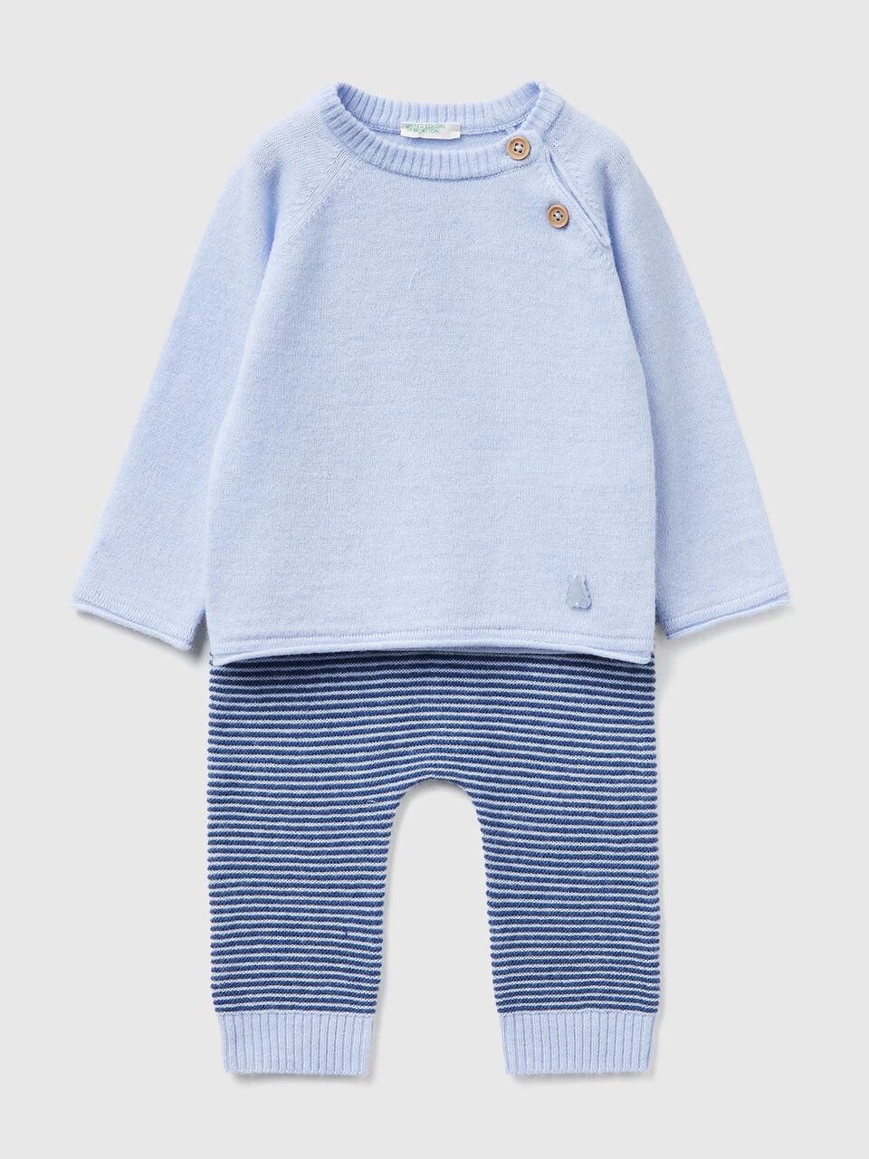 SET SWEATER+TROUSERS New Born (0-18 months) image number null