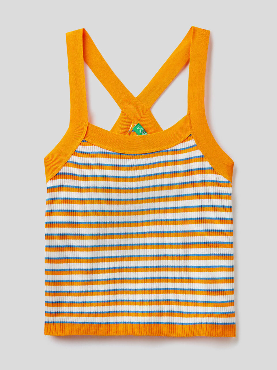 Sweat tank top in 100% viscose image number 1