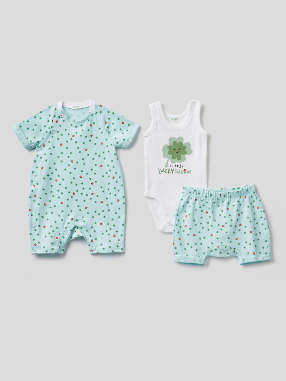 3 layettes in organic cotton image number 1