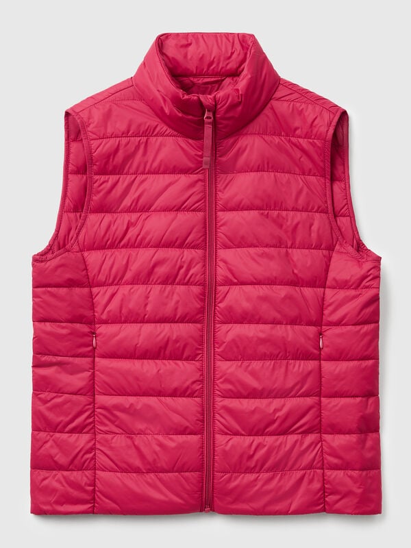 Slim fit padded vest  Women