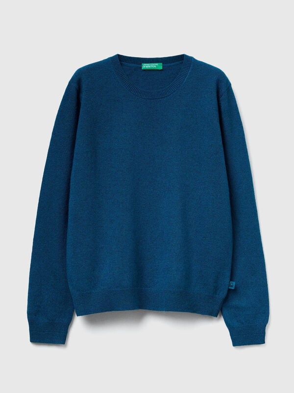 Sweater in wool and viscose blend Junior Boy