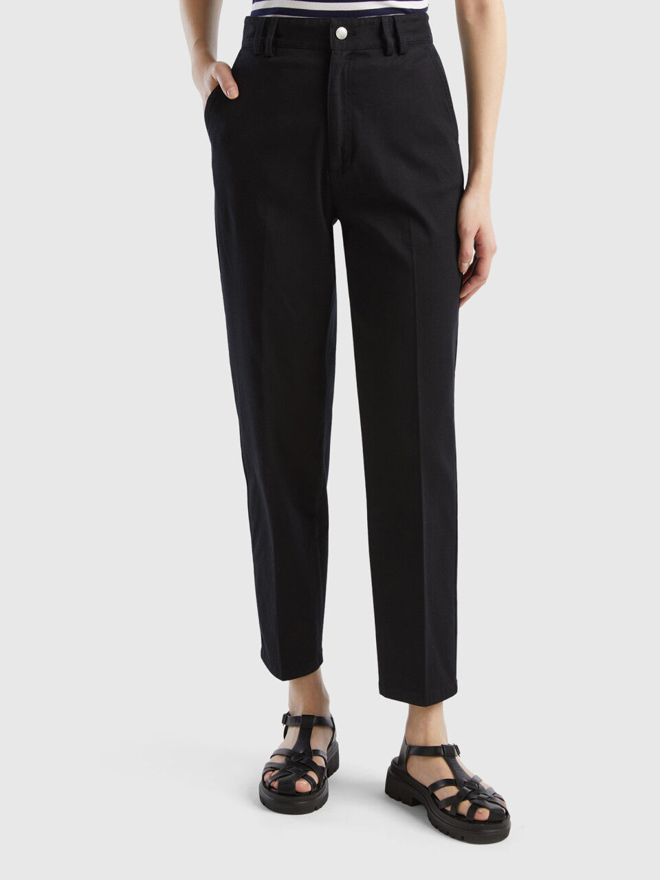 Women s Chino Trousers New Collection 2024 Benetton