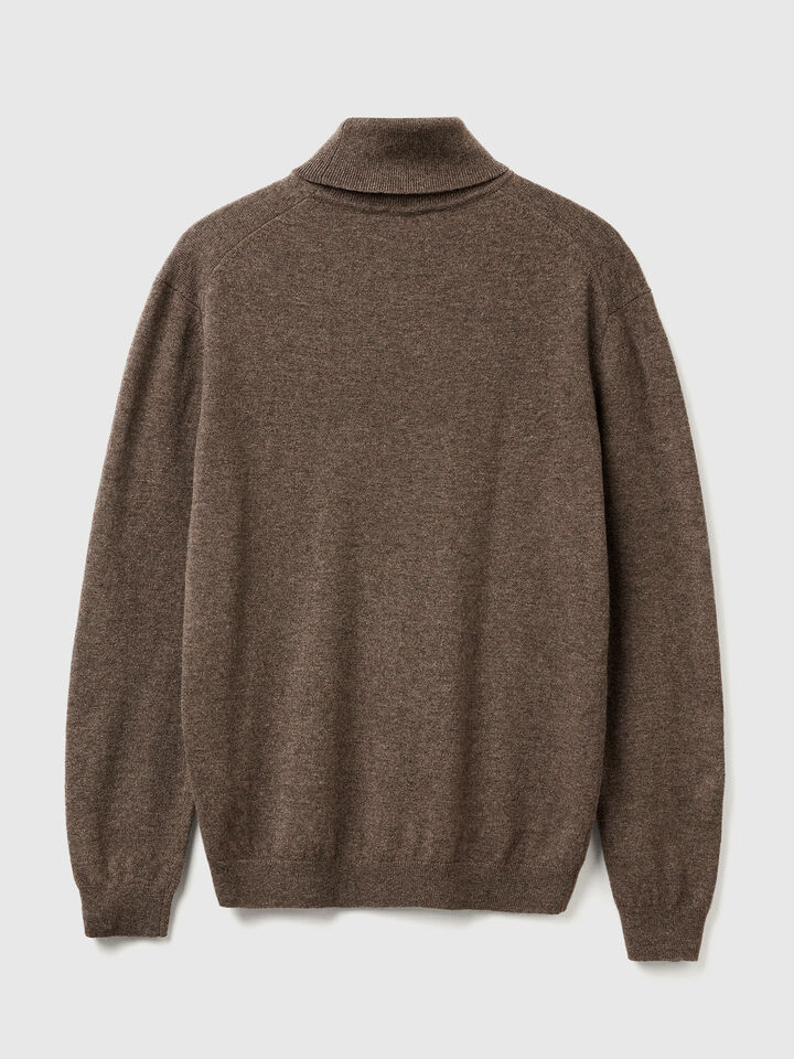 TURTLE NECK SWEATER Men image number 5