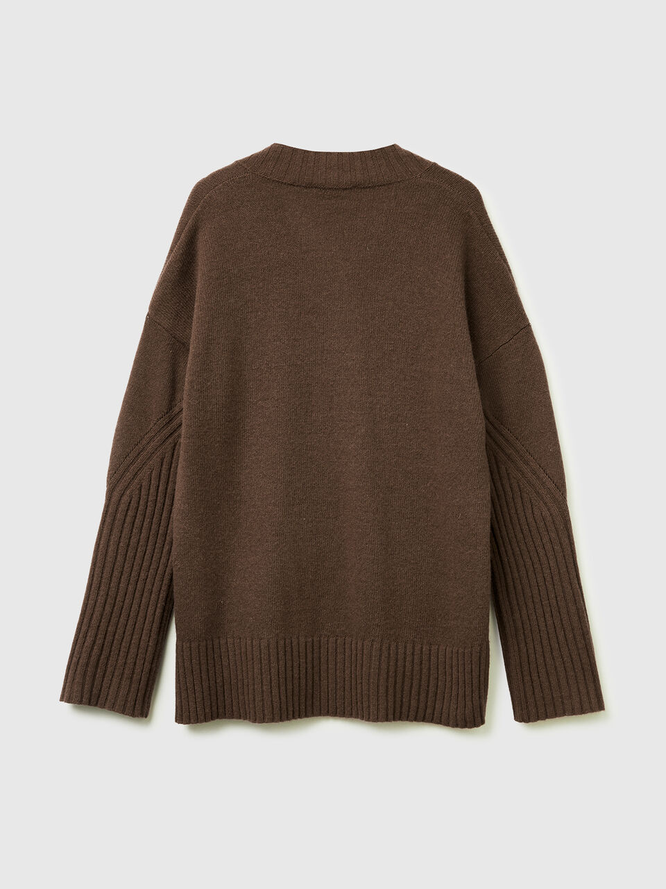 V NECK SWEATER L/S Women image number 2