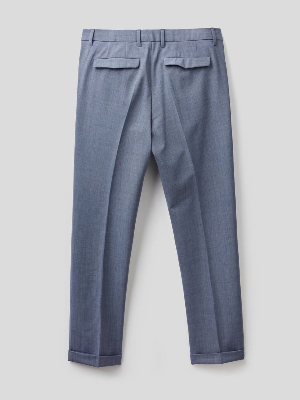 Slim fit chinos with cuffs image number null