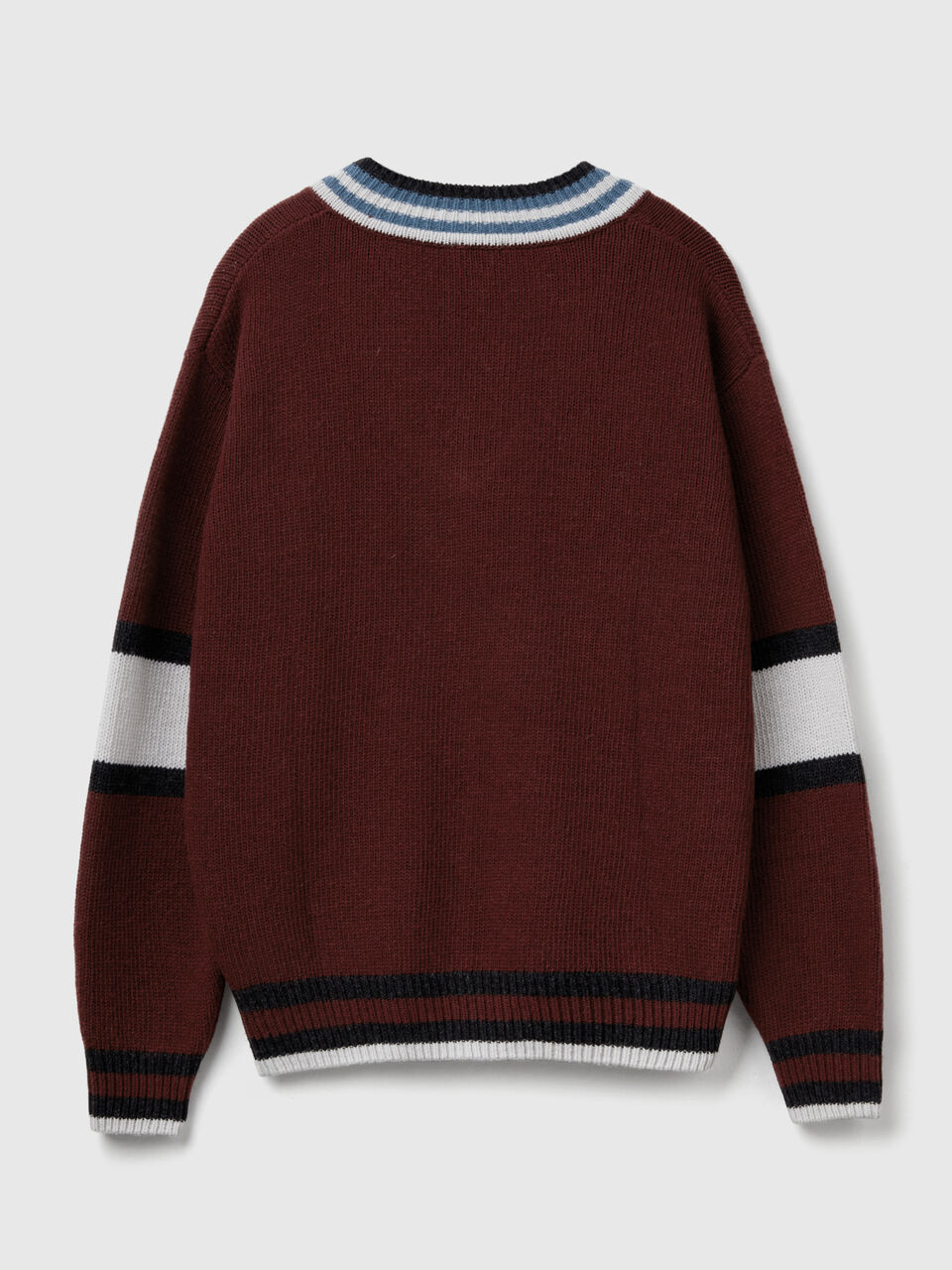 V NECK SWEATER L/S Men image number 2