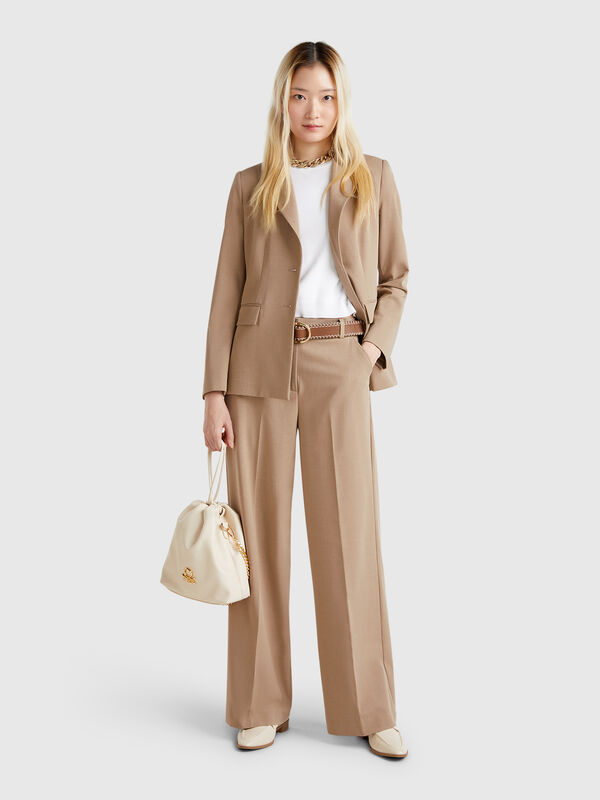 Wide flowy trousers Women