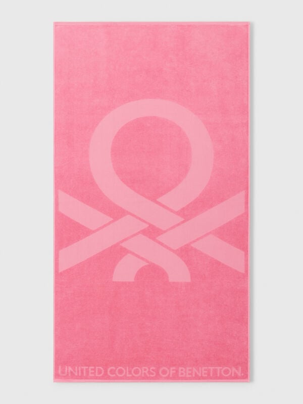 Jacquard beach towel