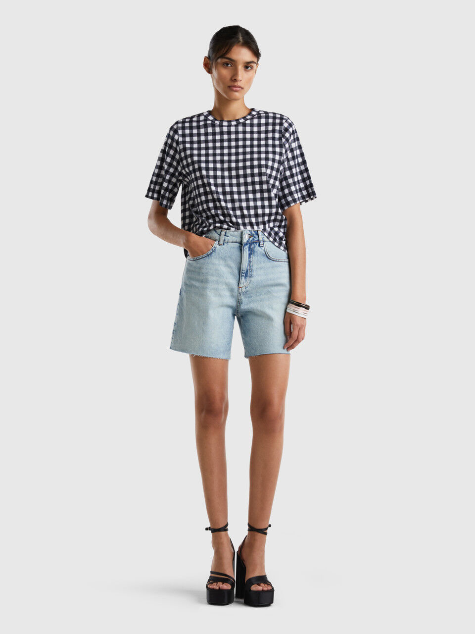 Boxy fit printed t-shirt