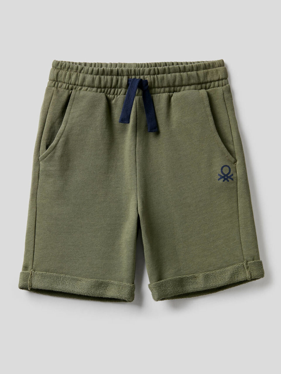 Bermudas in pure cotton sweat image number 1