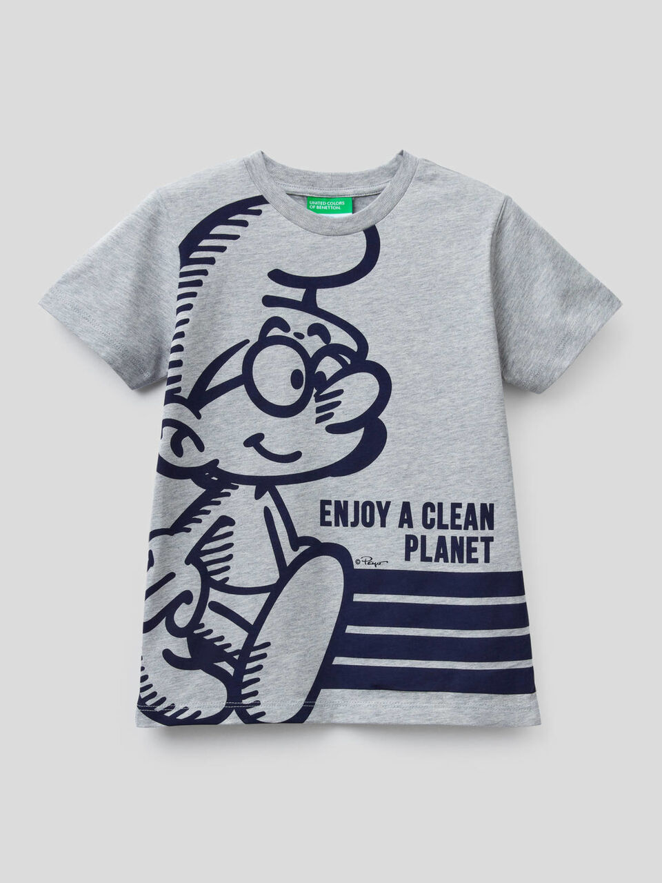T-shirt with The Smurfs print image number 1