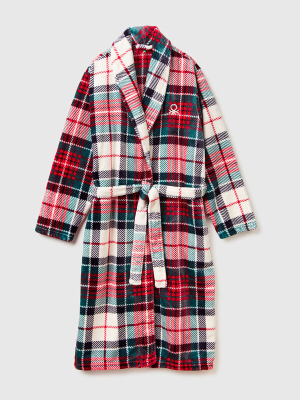Tartan robe