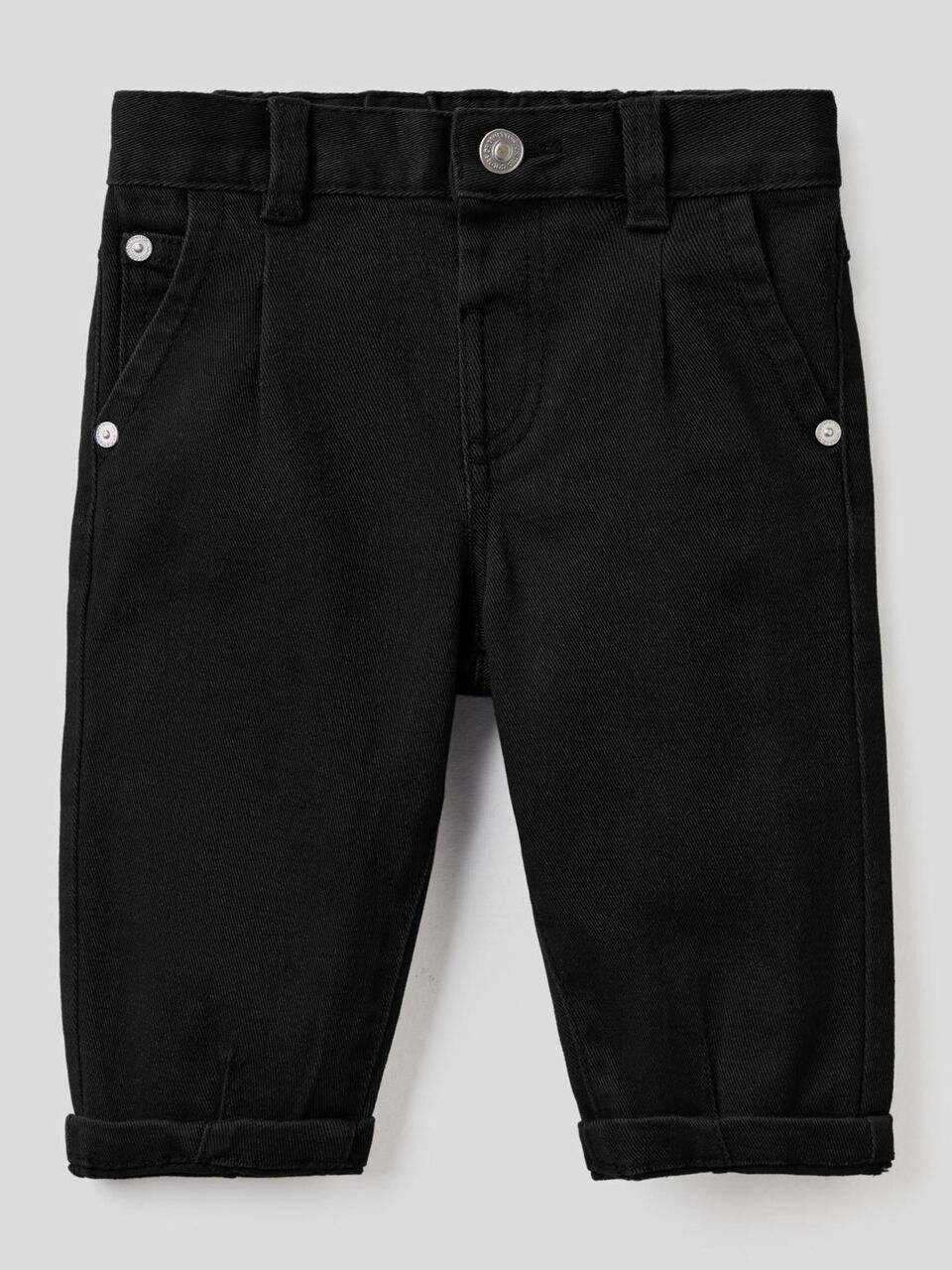 Slouchy jeans in stretch cotton image number 1