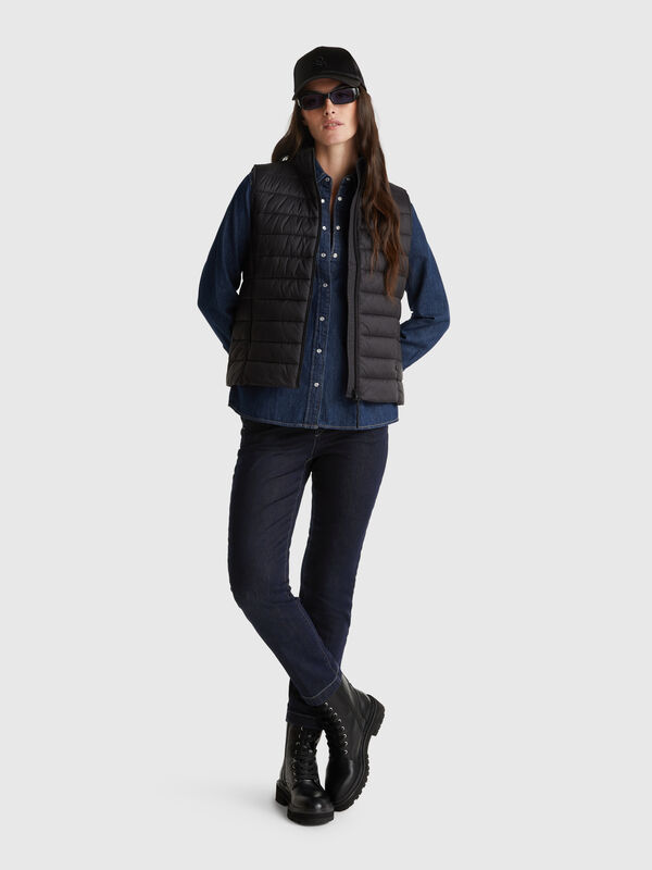 Slim fit denim chinos Slim fit denim chinos Women