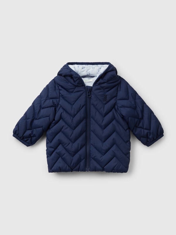 Padded puffer jacket with ear flaps New Born (0-18 months)