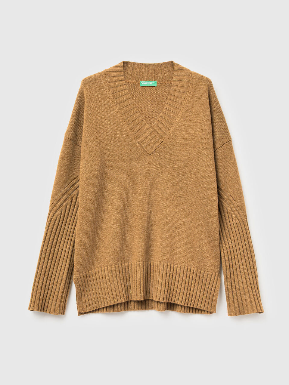 V NECK SWEATER L/S Women image number 1