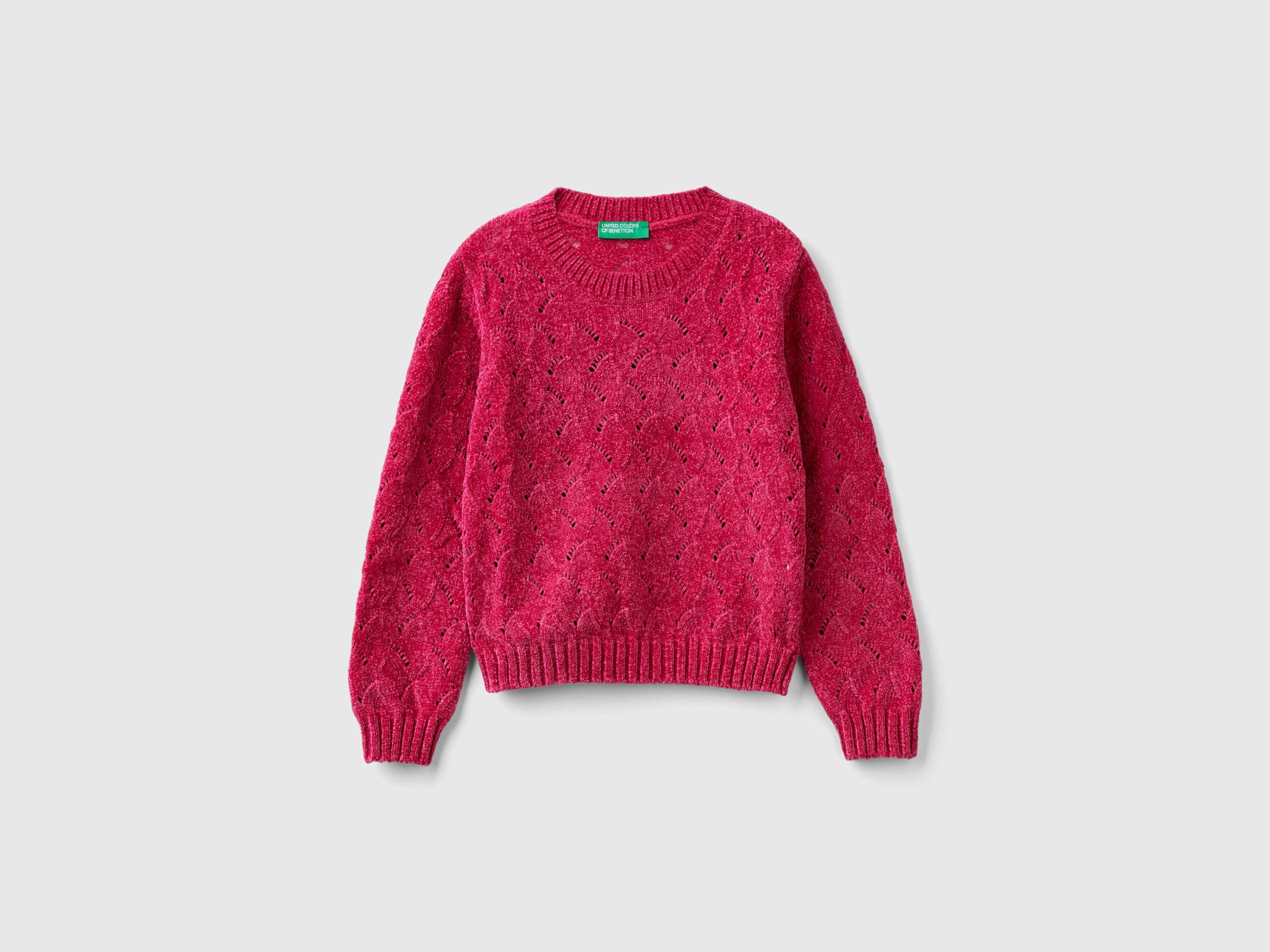 Kid Girls Sweaters and Knitwear Collection 2024 Benetton