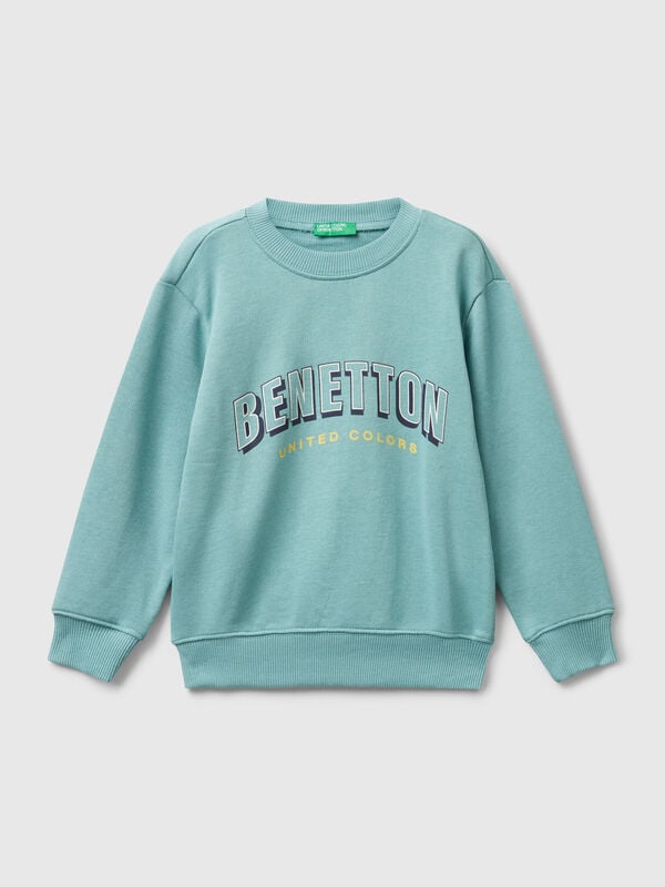 Regular fit sweatshirt with print Junior Boy