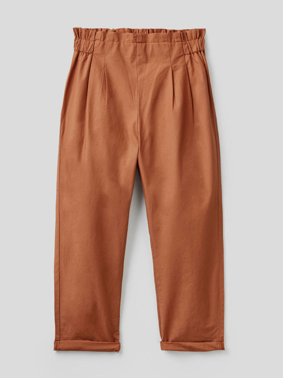 Long trousers in 100% cotton image number 1
