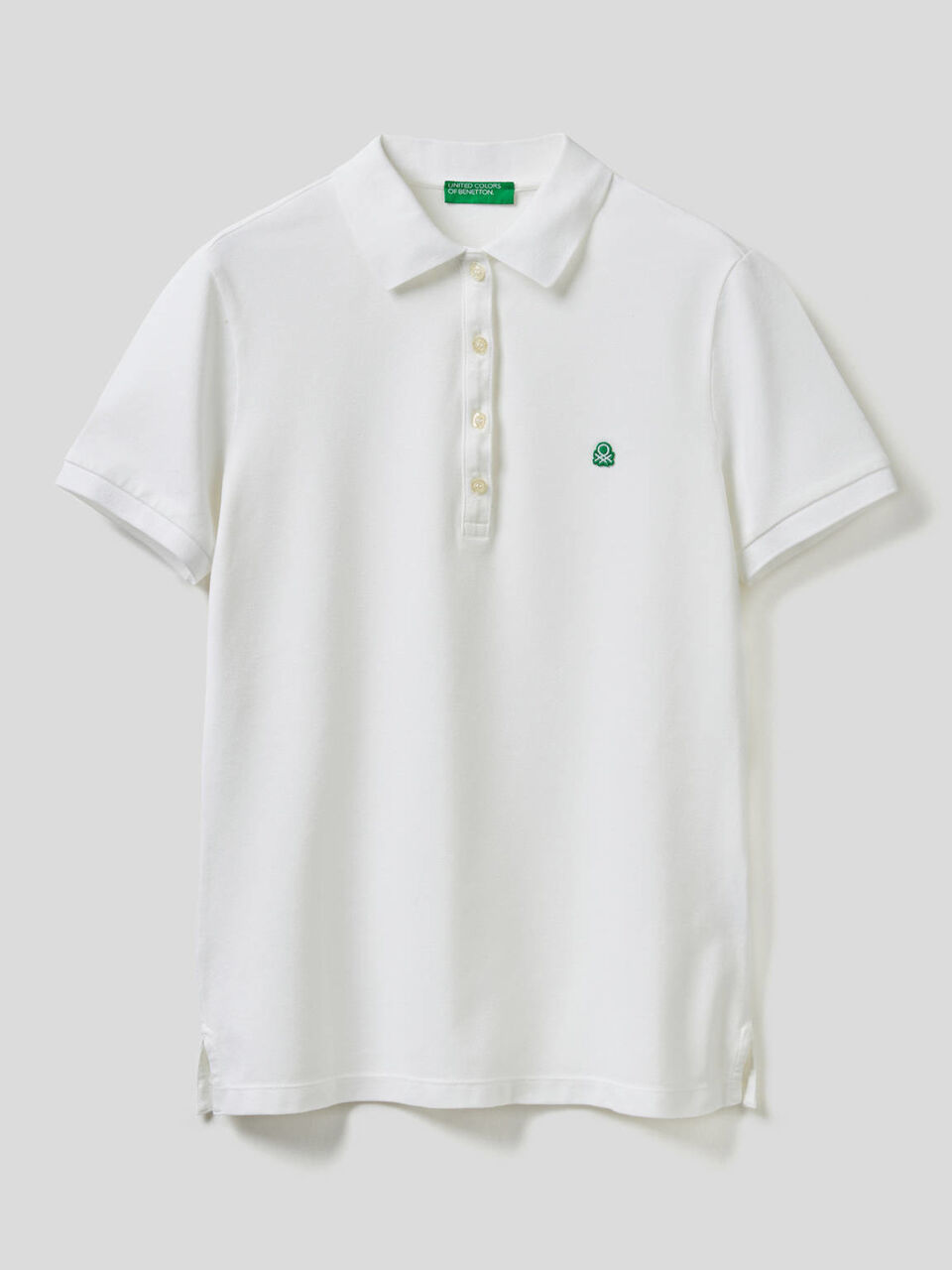 Stretch cotton polo image number null